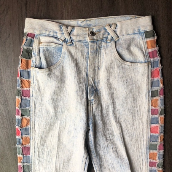 Vintage 90s Anti-Basic Daily Jeans Size 28x28 High Rise Alternative Cobain - Picture 2 of 11